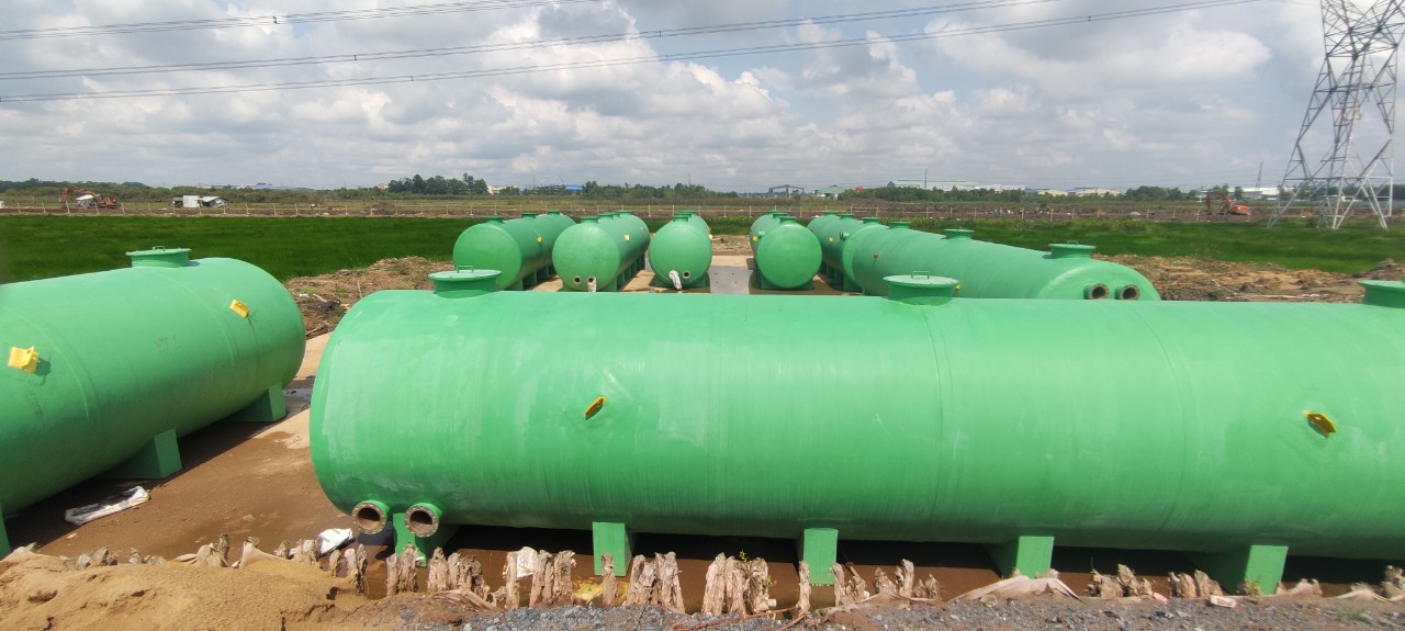 bể xử lý nước thải 40m3