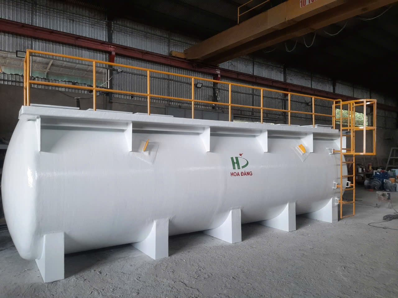 Bồn xử lý nước đặt nổi - 50m3